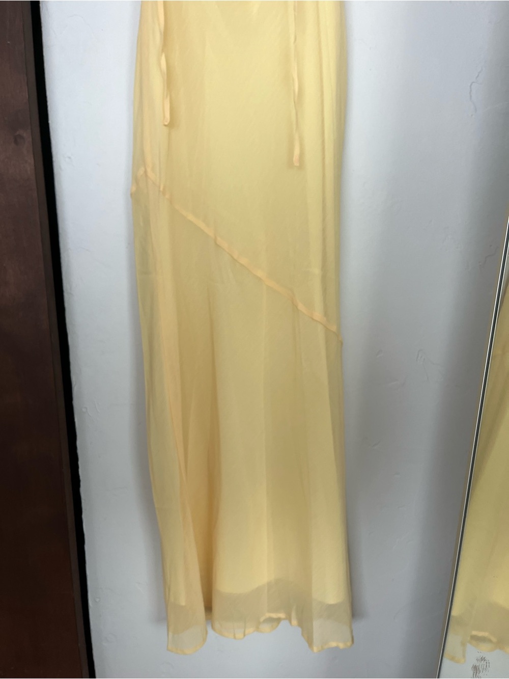 Peppermayo Butter Yellow Cowl Neck Maxi Dress - Picture 5 of 11